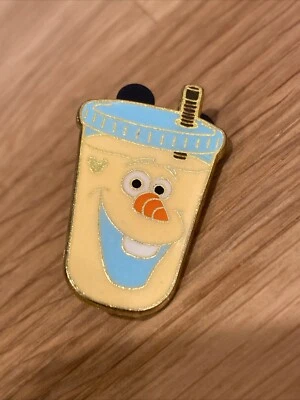 Broche HKDL Hong Kong Disneyland Carnaval 2018 Olaf Frozen Milk Treat Hidden Mickey - Imagem 1 de 2