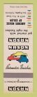 Matchbook Cover - Nason Auto Paint Amends House of Color Los Angeles CA