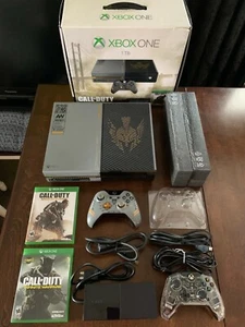 Microsoft XBOX ONE Console 1TB Call of Duty Limited Edition + 2 Games Model 1540 - Bild 1 von 12