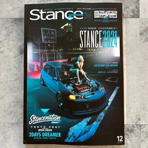 Stance magazine #63 Dec 2024 Japanese Car Lowered Custom magazine Japan - Picture 1 of 8