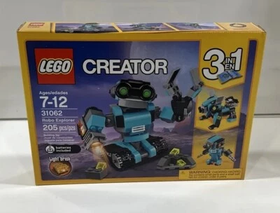 LEGO Creator Robo Explorer 31062 - New Sealed NISB Retired - Image 1 of 2