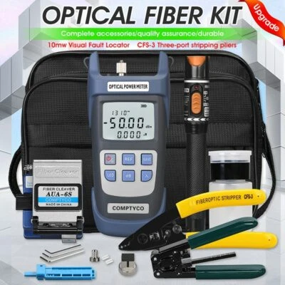 FTTH Fiber Optic Tool Kit Fibra Optic Power Meter Visual Fault Locator FTTH Tool - Image 1 of 4