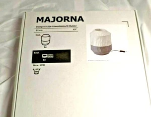 Ikea MAJORNA Table Lamp White / Gray 13" 703.238.55 New in Box! - Picture 1 of 3