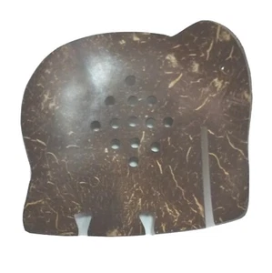 Elephant Soap Dish Coconut Shell Soap Holder Retro Home Ecofriendly - Picture 1 of 5