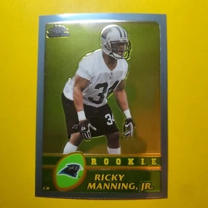 RICKT MANNING JR RC ROOKIE #248 CAROLINA PANTHERS UCLA BRUINS 2003 TOPPS CHROME - Picture 1 of 3