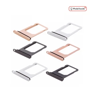 Replacement for iPhone 8 Sim Card Tray Holder with Waterproof Seal - UK - Picture 1 of 1