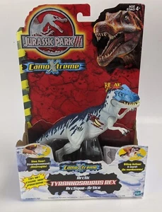 Hasbro Jurassic Park JP3 III Arctic Tyrannosaurus Rex Camo Xtreme T-Rex Packaged - Picture 1 of 3