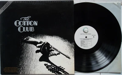 The Cotton Club Soundtrack (Promo Vinyl LP, 1984, Geffen 24062) EX/EX - Image 1 of 2