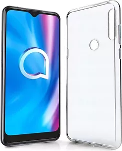For ALCATEL 1S 2020 SHOCKPROOF TPU CLEAR CASE SOFT SILICONE GEL BACK SLIM COVER - Picture 1 of 10