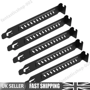 5pcs Heat Dissipation Computer PC Case PCI Baffle Graphics Card Slot Cover Plate - Afbeelding 1 van 12