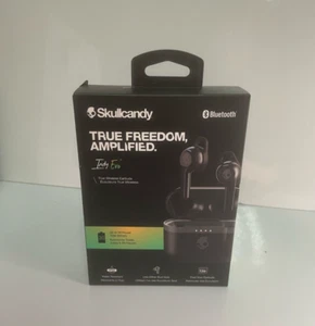 Écouteurs intra-auriculaires sans fil Skullcandy Indy Evo ; noir - charge rapide - Photo 1 sur 3