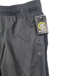 Champion Boys Size L (12-14) Gray Athletic Pants Polyester Track Joggers NWT - Picture 1 of 9