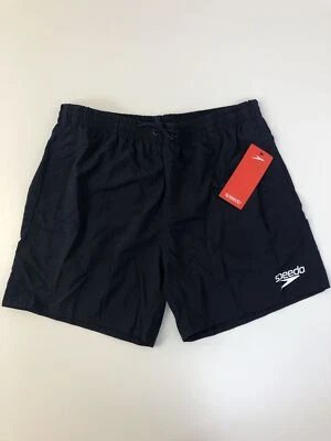 Pantalón corto Speedo Essentials 16" para hombre, azul marino, L, nailon reci... - Imagen 1 de 4