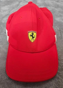 Puma Ferrari Scuderia Mens Classic Baseball Cap Hat Red Adjustable 2022 F1 - Picture 1 of 4
