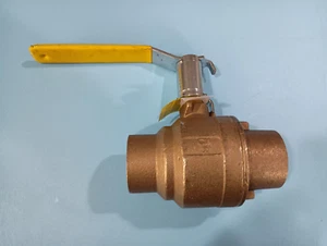NEW APOLLO 77C-208-04A 2" SOLDER PORT BRONZE BALL VALVE W/ 2-1/4" STEM EXTENSION - Picture 1 of 12