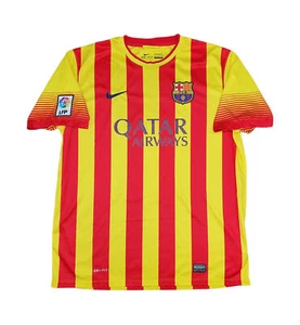 MAGLIA FC BARCELLONA barça nike 2013-14 CALCIO CAMISETA BARCELONA SHIRT TRIKOT - Foto 1 di 9