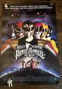 VINTAGE ORIGINAL MIGHTY MORPHIN POWER RANGERS 1995 FILMPLAKAT D/S 27x40 - Bild 1 von 11