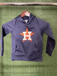 GEN2 MLB Houston Astros Hooded Sweatshirt Navy Astros Logo Size Kids L (7) - Picture 1 of 9
