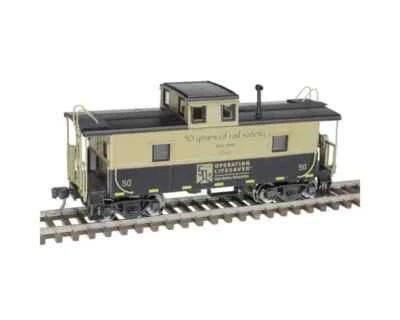 Atlas Trainman 20006932 Operation Lifesaver #50 Caboose, HO Gauge, NIB - Image 1 of 4