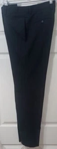 Van Heusen Studio Dress Pants Mens Sz 32W 32L Black - Picture 1 of 1