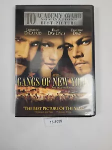 Gangs of New York (DVD, 2003, 2-Disc Set) Leonardo DiCaprio - USED, VERY GOOD - Picture 1 of 2