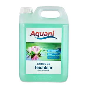 Clarificador de estanque Aquani Teichklar 5.000 ml contra agua verde y turbia en estanque - Imagen 1 de 2