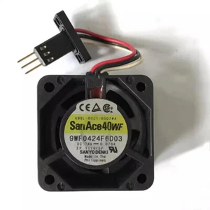 Original SANYO DENKI 9WF0424F6D03 A90L-0001-0507#A Inverter fan DC24V 0.076A - Picture 1 of 1