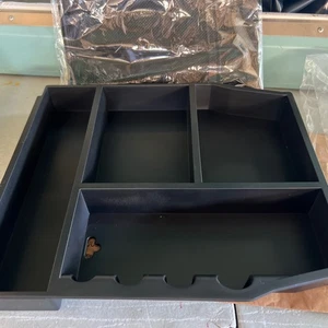 Center Console Organizer Tray Fits 2021-2023 Ford F-150 Raptor Black - Bild 1 von 2