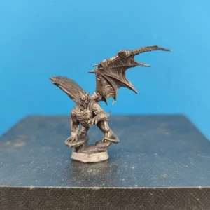 Black Brass Dragon Pterodactyl Figurine - Picture 1 of 19
