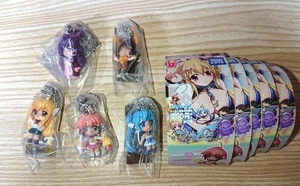 Sora no Otoshimono figure key chain mascot set 5 rare retro anime Japan m655 - Picture 1 of 6