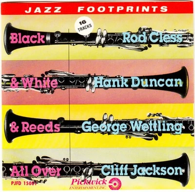 CD Black and White and Reeds All Over Rod Cless Hank Duncan George Wettling Foto 1 de 2