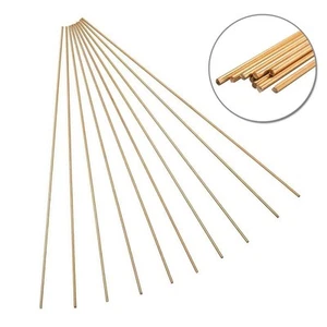 10* fils-bâtons de tige laiton 2mm * 250mm pour réparation soudage brasage sou - Imagen 1 de 8