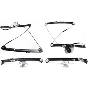 Power Window Regulator For 2000-2006 BMW X5 Set of 4 Front & Rear LH & RH - Picture 1 of 12