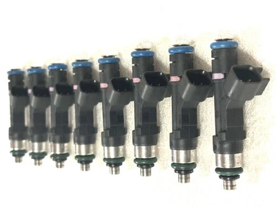 Inyectores de combustible originales Bosch 27 lb de 12 orificios actualización 8x Jeep Dodge 4,7 L 5,2 L 5,9 L Foto 1 de 4