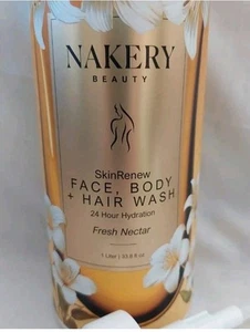 Jabón facial, corporal y capilar Nakery Beauty SkinRenew NÉCTAR FRESCO 33,8 fl oz - Imagen 1 de 3