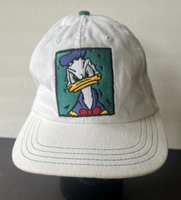 Gorra De Colección Walt Disney World Angry Donald Duck Goofy's Hat Co Hecha en EE. UU. OSFM Foto 1 de 4