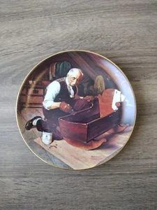 Norman Rockwell Collector Plate Grandpas Gift 1987 - Picture 1 of 4