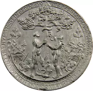 Der Sündenfall, Die Kreuzigungsgussmedaille (05613) - Bild 1 von 2