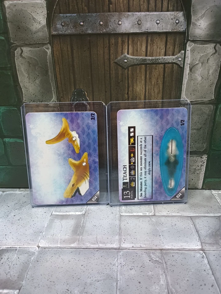 Wizkids Pirates Pocketmodel - Teach (sea monster) PatOE 034 U - Image 1 of 1