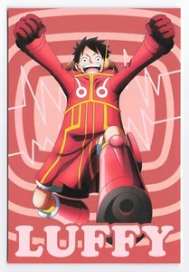 Monkey D Luffy Japanese One Piece Egghead Animate Exclusive Postcard 6in A14 - Picture 1 of 2