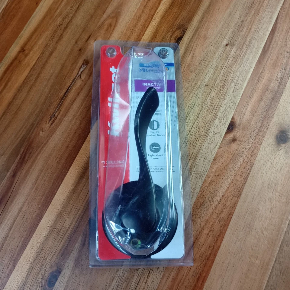 Kwikset Balboa Venetian Bronze Right-handed Dummy Door Lever K31