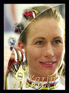 Karin Thürig Autogrammkarte Original Signiert Triathlon ## BC G 27679 - Bild 1 von 2