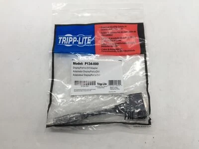 NEW Tripp-Lite DisplayPort to DVI Adapter P134-000 FREE S/H - Image 1 of 3