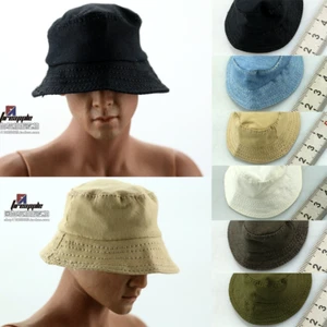 1/6 Scale Figure Doll Bucket Hat for 12'' Male Dolls Costume Accessory - Picture 1 of 6