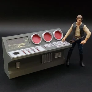 CUSTOM STAR WARS COMPUTER CONTROLLER for 3.75" FIGURE DIORAMA (C36) - Picture 1 of 1