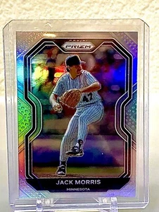 2021 Panini Prizm Prizms Silver #49 Jack Morris Minnesota Twins - Picture 1 of 3