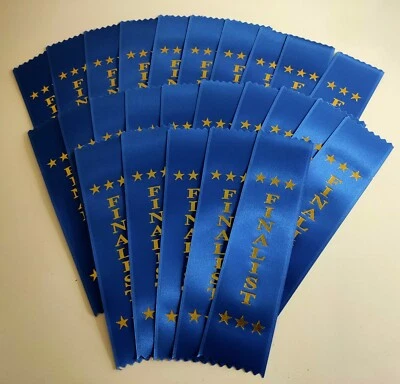 Finalist, Sports Ribbons. Lapel Ribbon School Show Event athletic swimming - image 1 of 2