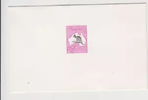 Stamp 1972 ANPEX 2 pound colour trial in imperforated with portion of postmark - Bild 1 von 1