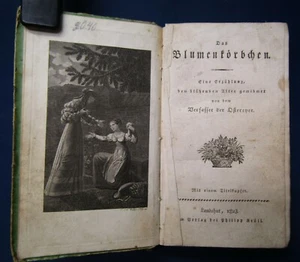 Schmid Das Blumenkörbchen 1823 vom Verfasser der Ostereyer Belletristik js - Bild 1 von 2