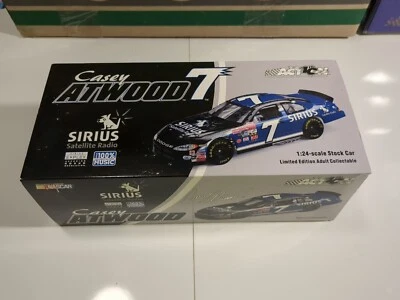 Casey Atwood #7 Sirius rádio via satélite escala 1:24 Stock Car NASCAR ação na caixa - Imagem 1 de 4